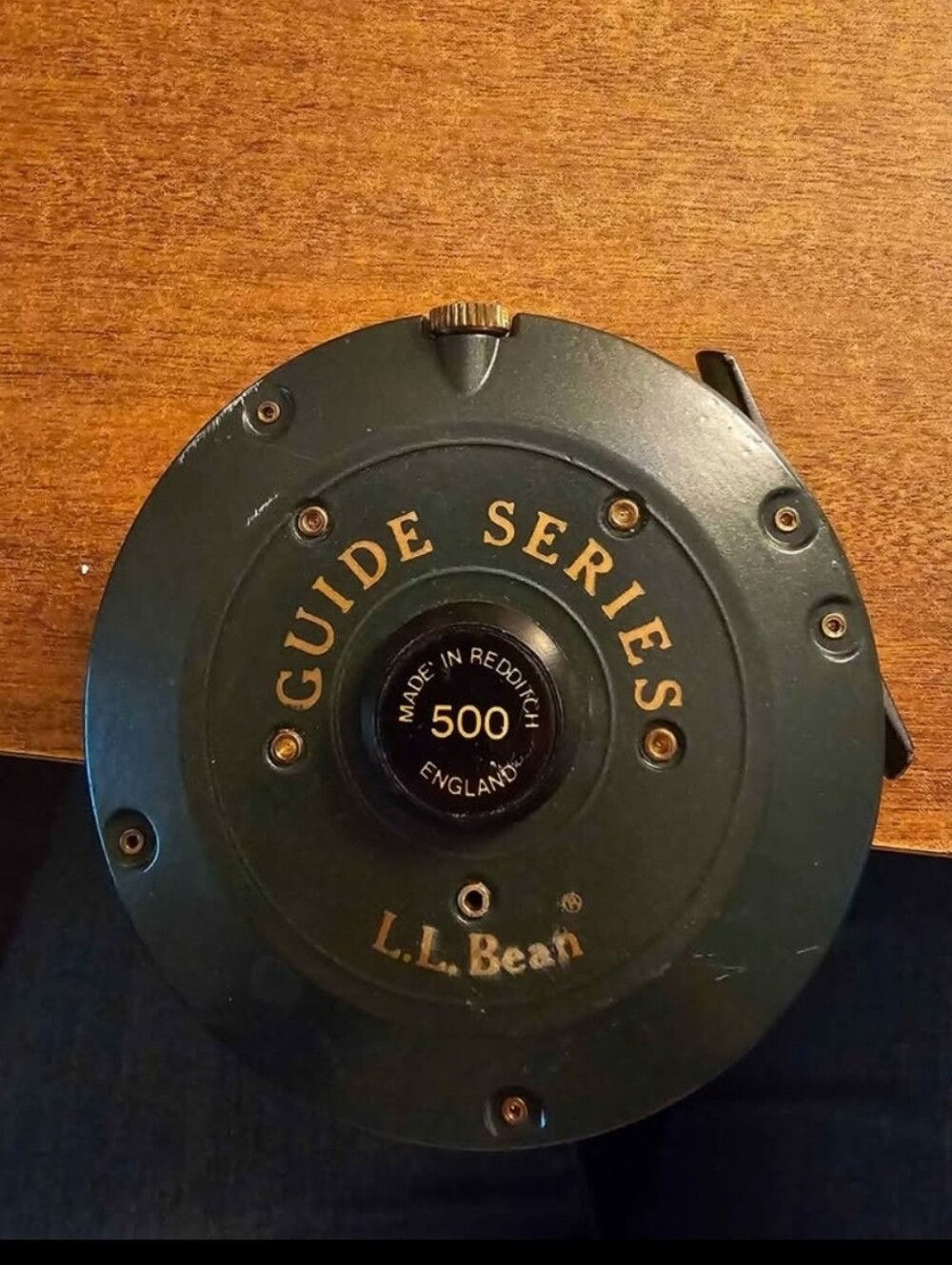 Vintage L.L.Bean Guide Series Model 500 Fly Reel Made in Redditch England + Box